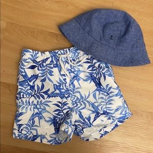 NWT Janie and Jack Bucket Hat 3-6mo